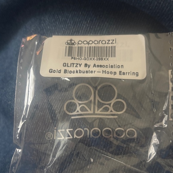 Paparazzi Dazzling Gold and Silver Earrings - Picture 2 of 2